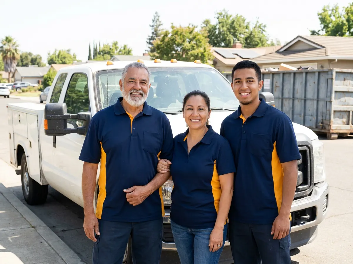 Trophy Dumpster Rental dumpster rental team in Sacramento, CA